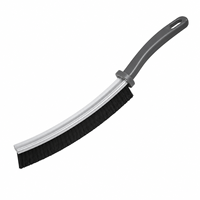 Brosse de nettoyage industrielle OEM pour angles morts et interstices, à poils durs, multi-surfaces, pour cuisine, salle de bain et usage domestique, vente en gros
