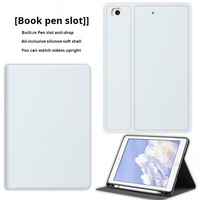 Étui pour iPad en cuir PU vierge X529, couverture à pressage à chaud personnalisable pour impression