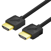 Câble HDMI de haute qualité 0,5M/1M/1,5M/2M/3M Prise en charge 18 Gbps 4K@30/60HZ