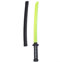 EN STOCK pas cher réaliste japonais samouraï katana jouet épées éclairer jouets LED clignotant épées pour les enfants