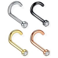 G23 Titan Nasenstecker Ring Edelstahl Körperschmuck für Frauen Großhandel