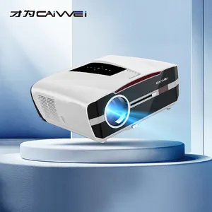 CAIWEI Автофокус/Keystone 5G WiFi проектор 4K FHD родной 1080P наружный кинопроектор с 4P4D/PPT/Zoom