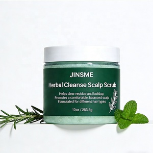 Exfoliante Suavizante para el Cuero Cabelludo con Menta y Romero 2 en 1, Limpieza Profunda Calmante, Protección del Color para Cabello Graso/Seco/Dañado (283.5g) - Product Image 5