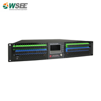 WSEE WS-56EYA 1550nm 4/8/16/32/64 Portlu OSW WDM EDFA Optik Amplifikatör -5dBm~+10dBm Giriş 16~23dBm Çıkış Gücü HFC/PON için