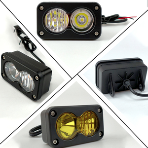 20 Wát Xe LED làm việc thanh ánh sáng tại chỗ Flood Combo Pods offroad đèn sương mù Led Light Bar trắng vàng cho xe tải - Product Image 5