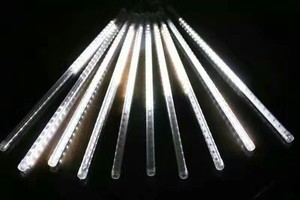 Venta caliente de alta calidad al aire libre Festival de luces serie impermeable de PVC IP44 luz nevadas Meteor luces - Product Image 6