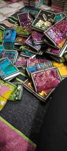 Mini Diario con Cubierta de Tela Bordada a Mano - Regalo con Bolso de Mano de Tela Cosido a Mano, 100 Hojas - Product Image 2