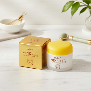 CREMA DE NUTRICIÓN PROFUNDA CON ACEITE DE MINK DAILYA 50ml Antiarrugas y Reafirmante para el Cuidado de la Piel del Rostro, Cosmético Coreano K-beauty, Hecho en Corea, MUSEVERA - Product Image 3