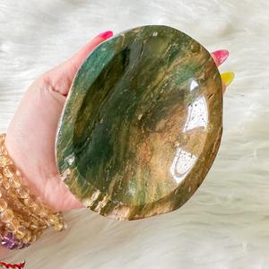 Bol en Jaspe Océanique de Haute Qualité en Gros, Style Bohème, Tendance Mode pour Décoration d'Intérieur Unique, Cadeaux de Fêtes, Pierre - Product Image 2