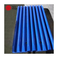 Plaque de mâchoire en acier allié + barre en alliage TiC pour concasseur à mâchoires, haute résistance à l'usure, durable, vente chaude