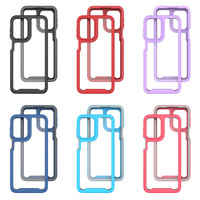 Étui de téléphone détachable 3 en 1 avec protection d'écran anti-rayures en PC TPU pour Motorola G23 G30 G35 G53 G55 G60 G71 E13 E14 E15