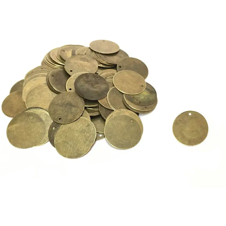 Benutzer definierte alte Münzen Hohe leere Metall münze personal isierte Größe und Logo