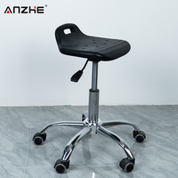 Tabouret dentaire ESD antistatique, chaise de dentiste réglable, tabouret médical avec roulettes conductrices pour clinique dentaire, laboratoire