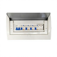La boîte de distribution comprend un ensemble complet de disjoncteurs différentiels, une boîte de protection (4 voies anti-fuite de surface + prise)