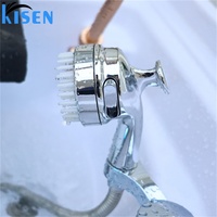 KISEN Bac à shampoing portable moderne pour salon de beauté, hauteur réglable, avec tube en U doré, en stock