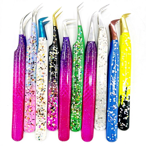 Meilleures ventes : Kit de pinces à cils professionnelles Somofy en acier inoxydable, durables et de haute qualité, avec pointe personnalisable - Product Image 1