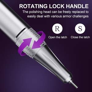 Máquina Pulidora de Uñas Portátil al por Mayor de 35000 RPM, Recargable, para Manicura, Eliminación de Uñas Acrílicas, Pulido Artístico, Cónica - Product Image 4