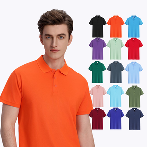 Wholesale Custom Embroidered Printed Men's Golf Style Polo Shirts, Quick Drying Business Office Men's Polo T-shirts
