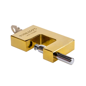 Ổ Khóa Hình Chữ Nhật Mạ Titan Ổ Khóa Khóa Cửa Cứng Khóa Sắt Vuông - Product Image 4