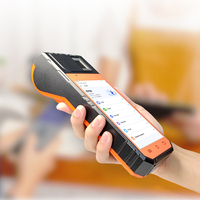 Terminal de Pago Móvil con Huella Dactilar HFSecurity FP09, Terminal de Pago Seguro con Huella Dactilar, Terminal POS Biométrico con Android 11