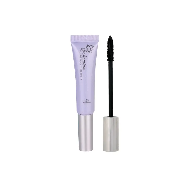 Luxury empty cosmetic tube for mascara with brush applicator