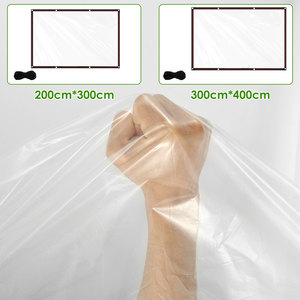 Imperméable Transparent Jardin Extérieur Hangars Épaissie Bâche Poulailler Couverture Tissé Plante Isolation Neige Coupe-Vent - Product Image 2