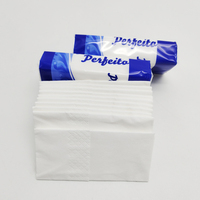 Mouchoir personnalisé promotionnel papier de poche pour le visage jetable doux et sensible Mini paquet mouchoir de poche