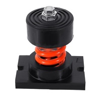 Isolateur à ressort Easyflex Cup Spring Mount, capacité 440 lbs, pour le contrôle du bruit et des vibrations dans les compresseurs de réfrigération, les pompes, les ventilateurs et les équipements.