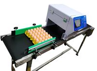 Impresora de Huevos Inteligente Totalmente Automática, Codificador de Huevos, Máquina de Marcado de Logotipos de Alta Velocidad, Impresora de Codificación de Huevos TIJ