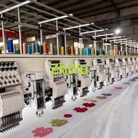 Machine à broder automatique informatisée de haute qualité ZHIYU, 15 têtes, broderie de serviettes mixtes, moteur servo Dahao, prix avantageux