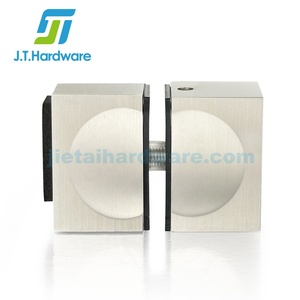 Pauli ประตูกระจกด้านในทำจากทองเหลือง8273ZN ลูกบิดประตูสองด้านพร้อมตัวหยุดยาง - Product Image 3