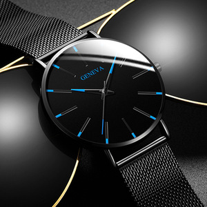 Nouvelle Collection 2025 : Montre à Quartz en Alliage avec Cadran à Aiguilles et Bracelet Maille Milanaise, Style Simple et Professionnel, Inspirée de Genève, pour l'Asie du Sud-Est - Product Image 6
