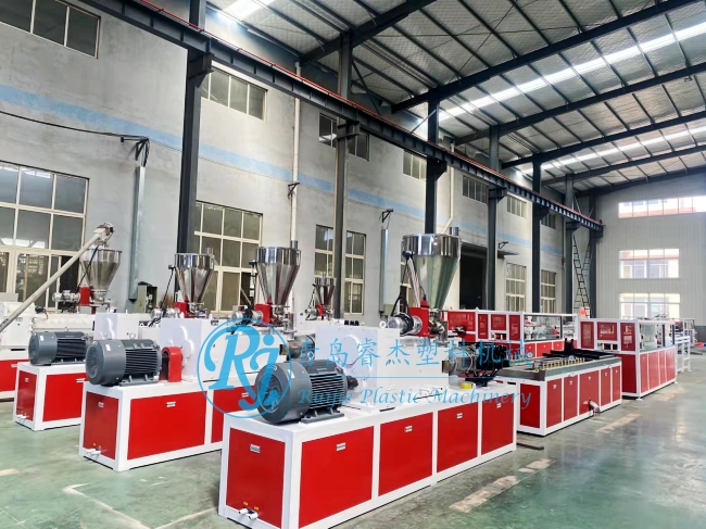 WPC PVC Vinyl Door Frame and PVC Window Profile Production Line