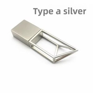 Almacenamiento de gran capacidad USB Flash Drive Logo grabado creativo personalizado hueco impermeable Metal USB 2,0 - Product Image 2