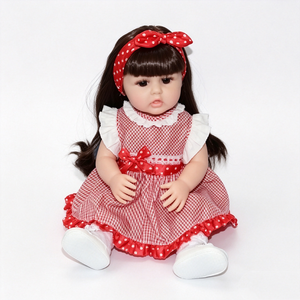 Customized Reborn Baby <b>Doll</b> Realistic Vinyl Toddler <b>Doll</b> for Girls 0-24 Months 31cm-50cm Height PP Cotton Filled - Product Image 3