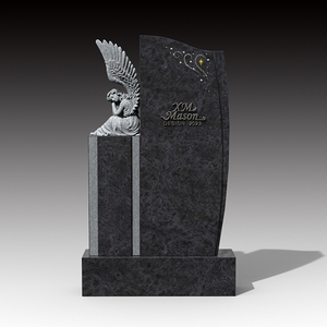 Statue d'ange <span class=keywords><strong>grec</strong></span> en granit, design européen moderne, pierre tombale commémorative pour jardin, cimetière, <span class=keywords><strong>monument</strong></span> funéraire - Product Image 2