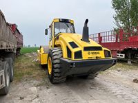 Compacteur routier d'occasion BOMAG BW226 de 26 tonnes avec rouleau à tambour unique et rouleau à pieds de 217, 213, 219 – Compacteur routier robuste