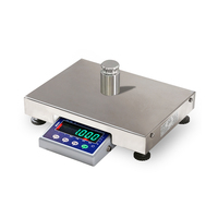 Balance de table SOHE BT en acier au carbone 220*280mm avec affichage LED 6 chiffres, zéro automatique, pré-tare, personnalisable OEM/ODM, capacité 0kg-30kg