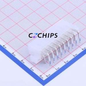 X9357WR-2x09ES-N2SN Wire-to-Board Pin Header Bent Lead Through Hole,P=4.2mm Connector 2x9P 4.2mm Right Angle Insert 18P - Product Image 2