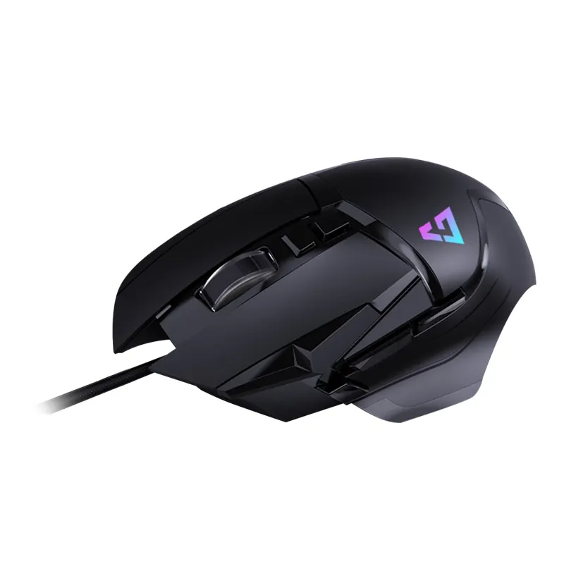 Wired programmable macro key computer gaming mouse RGB optical ergonomic design mouse for laptop
