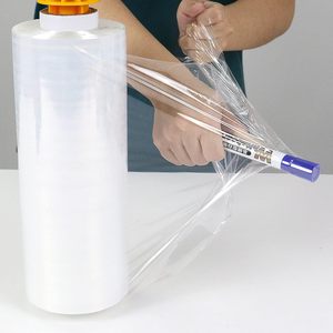 Manual/<b>Machine</b> Used Transparent LLDPE <b>Stretch</b> Wrap Cling Carton Packaging Film Moisture-Proof Soft Roll Packaging Film - Product Image 5