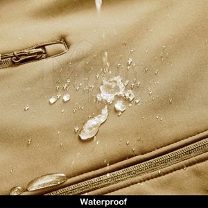 Veste d'hiver Vente en gros Veste tactique personnalisée Veste softshell imperméable d'hiver pour hommes Vêtements de chasse coupe-vent Veste d'hiver surdimensionnée pour hommes - Product Image 3