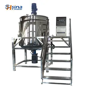 China supplier Customizable stainless steel automatic liquid detergent soap making machine from 10-1000L