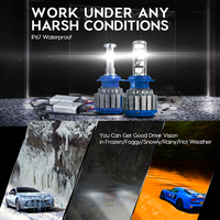 ODM-Faros Led para coche, sistema de iluminación automático, Luces de 7000LM, H7, H4