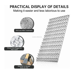 Оптовая продажа, гальванизированный стальной двойной коннектор для обработки деревянных гвоздей с ЧПУ - Product Image 3