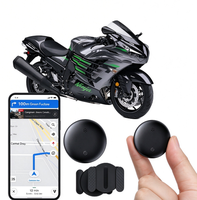 Traceur GPS en plastique avec batterie remplaçable et navigation GPS, compatible avec Find My pour clés, voitures et motos