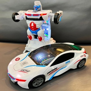 <span class=keywords><strong>Robot</strong></span> Mobil Musik Super Berubah Bentuk, Mainan <span class=keywords><strong>Robot</strong></span> Listrik Kendaraan Dua Kontrol untuk Anak-anak - Product Image 6