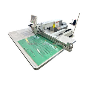 HUAMEIプログラマブルロックステッチフラットベッド工業用ミシンエンジン防弾ベストボディアーマー高速60x40cm - Product Image 3