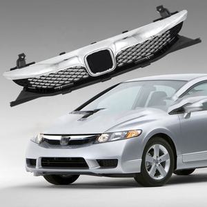 הונדה אזרחית 2009-2011 abs חזית פלסטיק סמרר שינוי קדמי עם רשת הרכבה נטו אביזר - Product Image 6