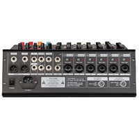 Console de mixage audio professionnelle MK8 MK12 8 12 canaux avec écran d'affichage, console de mixage DJ pour bar, fête